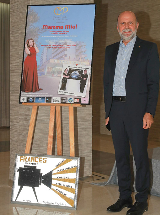 18Il direttore dellEena Hotel Pomezia Antonio Guido Foto By Giancarlo Fiori