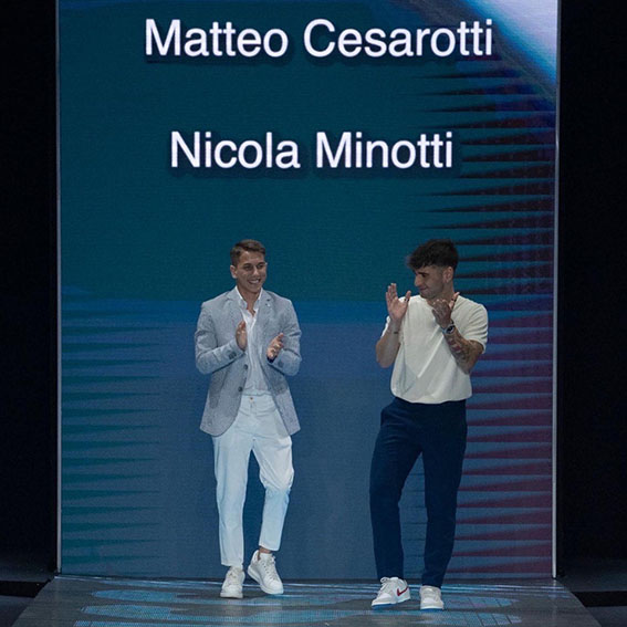 20Matteo Cesarotti e Nicola Minotti in passerella