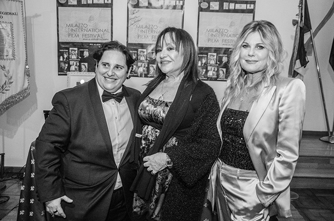 23Annarita Campo Adriana Russo e Patrizia Pellegrino bianco e nero