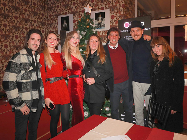 23da destra Andreea Alina Person Simone Gallo Fabrizio Perrone Homar Iafisco Rita Belpasso la figlia ed Antonio Fazio