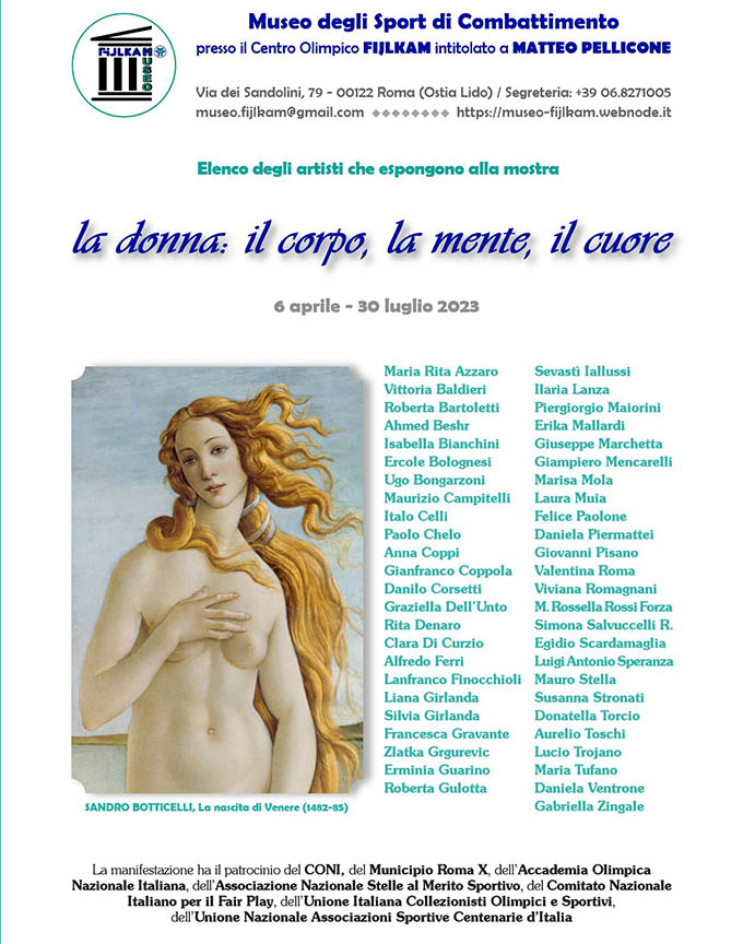 24La Donna il corpo la mente il cuoreartisti