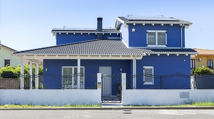 25Bluehouse casa in legno