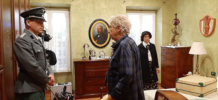 25Christoph Hülsen e Samuela Sardo con il regista Marrari