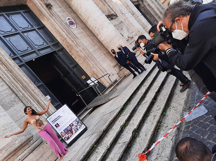 25Claudia ContePhotocall