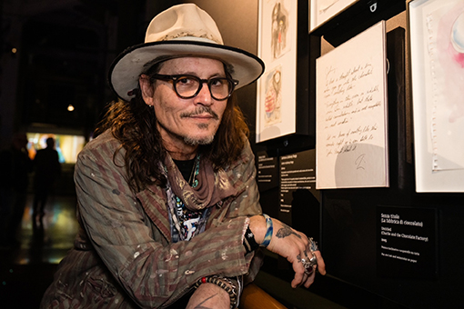 25Johnny Depp al Museo Nazionale del Cinema 02 ph A. Guermani