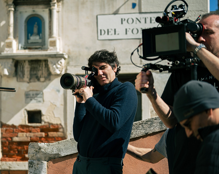 26Pietro Marcello sul set di DUSE foto di Erika Kuenka 5