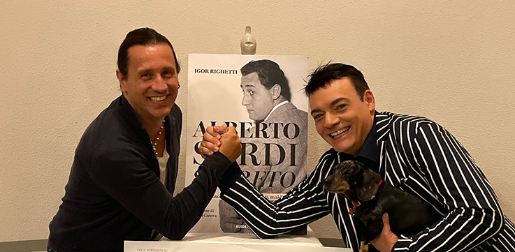 26Povia con Igor Righetti e Byron