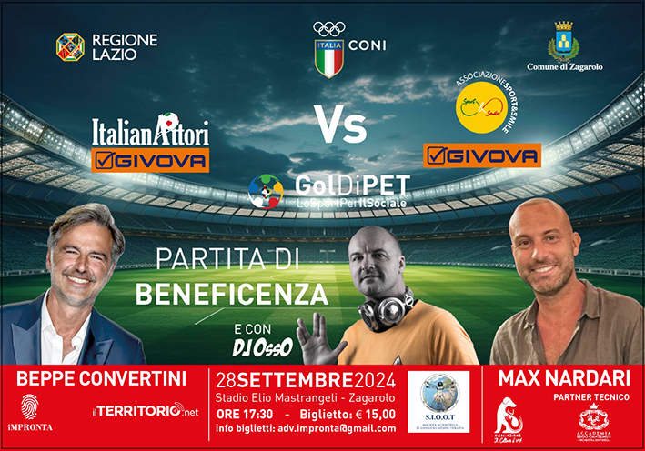 28 settembre partita Zagarolo