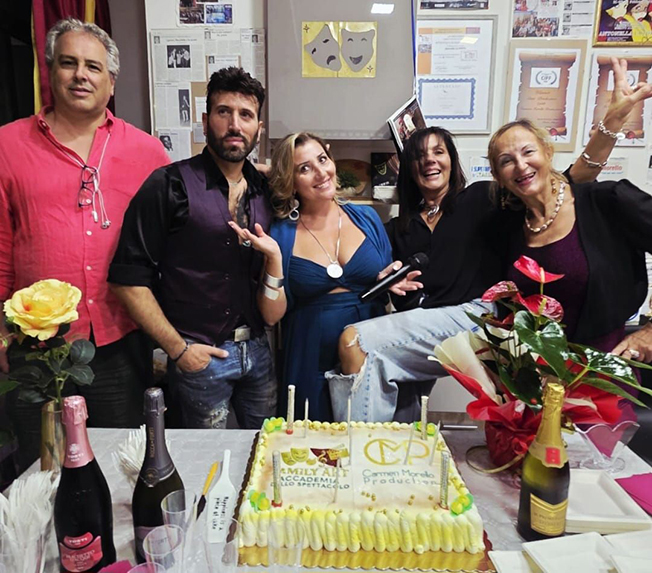 Angelo Pelagalli Jano Di Gennaro Carmen Morello Gabria Bellanti e Frances Sapphire