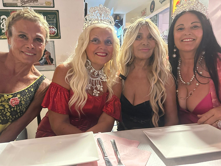 Cristina Cattoni Paola Grossi Fiore Martini e Enny Devy