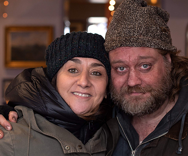 Il rumore di un miracolo foto set 1 Sabina Pariante e Stefano Fresi Foto per gentile concessione di Sabina Pariante