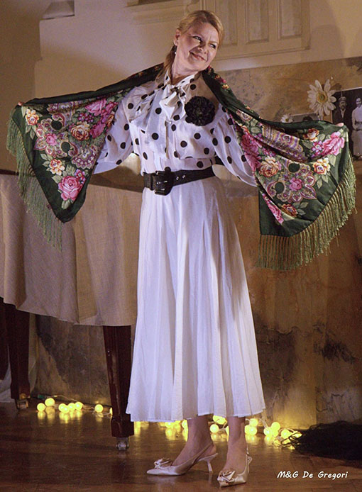 Natalia Simonova sul palco