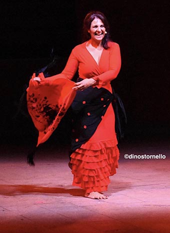 Ornella Giusto in una scena