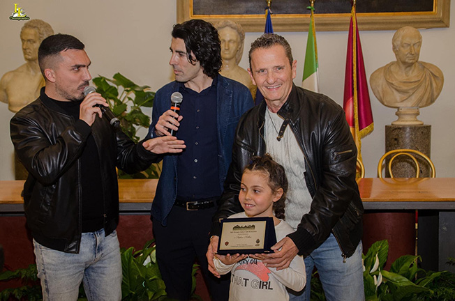 STEFANO POLLARI ILARY POLLARI ENZO SALVI FABRIZIO PACIFICI PREMIO SETTE COLLI ROMANISTI