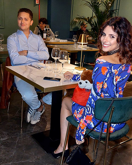 I due protagonisti Daniel Panzironi ed Alexia Cozzi