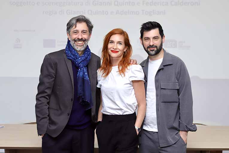 da sin. Adelmo Togliani Hana Vagnerova Gianni Quinto