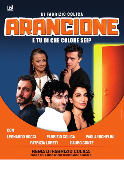 locand arancione bianca