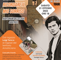 CANTO MENTRE MI RADO TOUR – LUIGI TENCO ad Amatrice